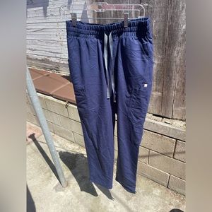 Medium tall navy yola skinny scrub pants